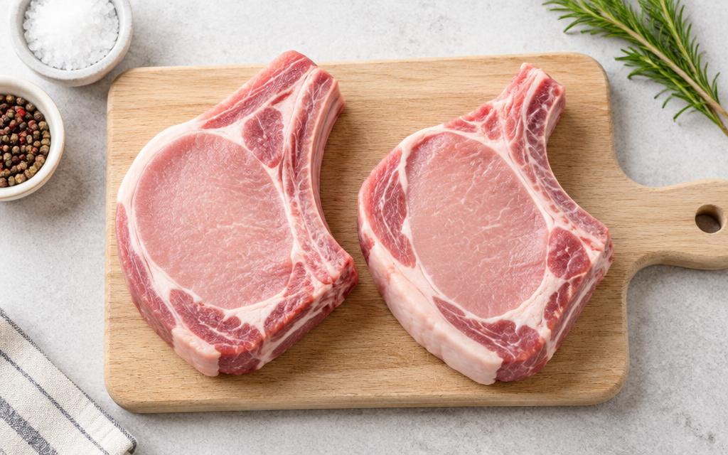 Reference photo of bone-in loin chops