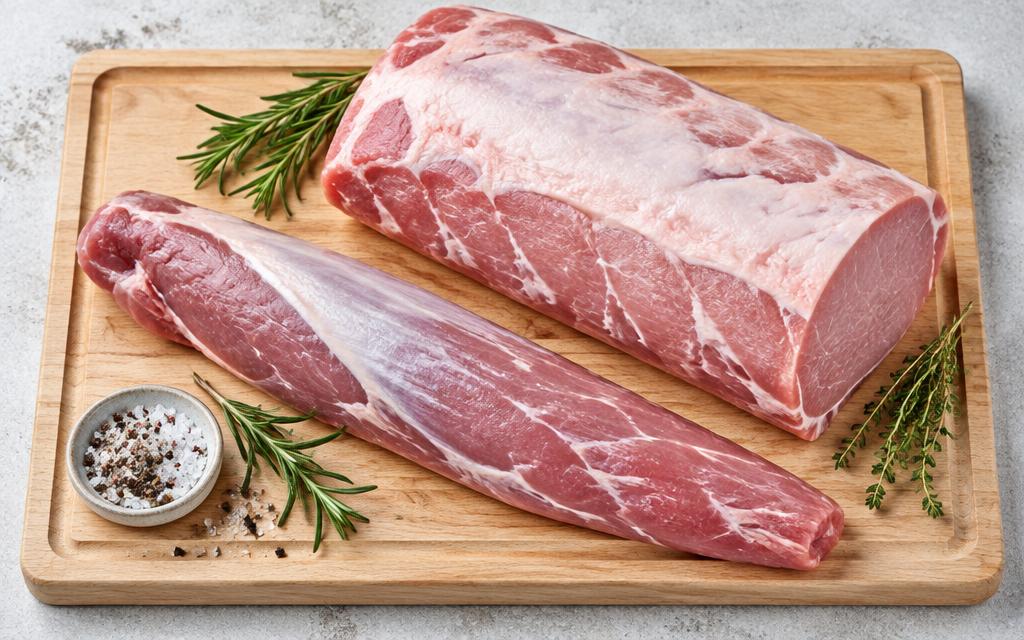 Reference photo of saddle (whole loin)